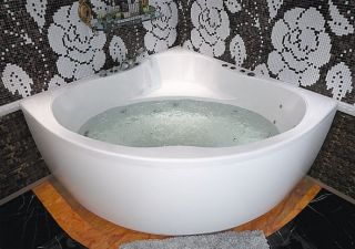 Акриловая ванна Aquanet Palau 140x140